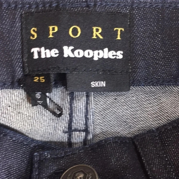 The Kooples Sport Skin Skinny Jeans Sz 25 NWOT - Picture 5 of 5